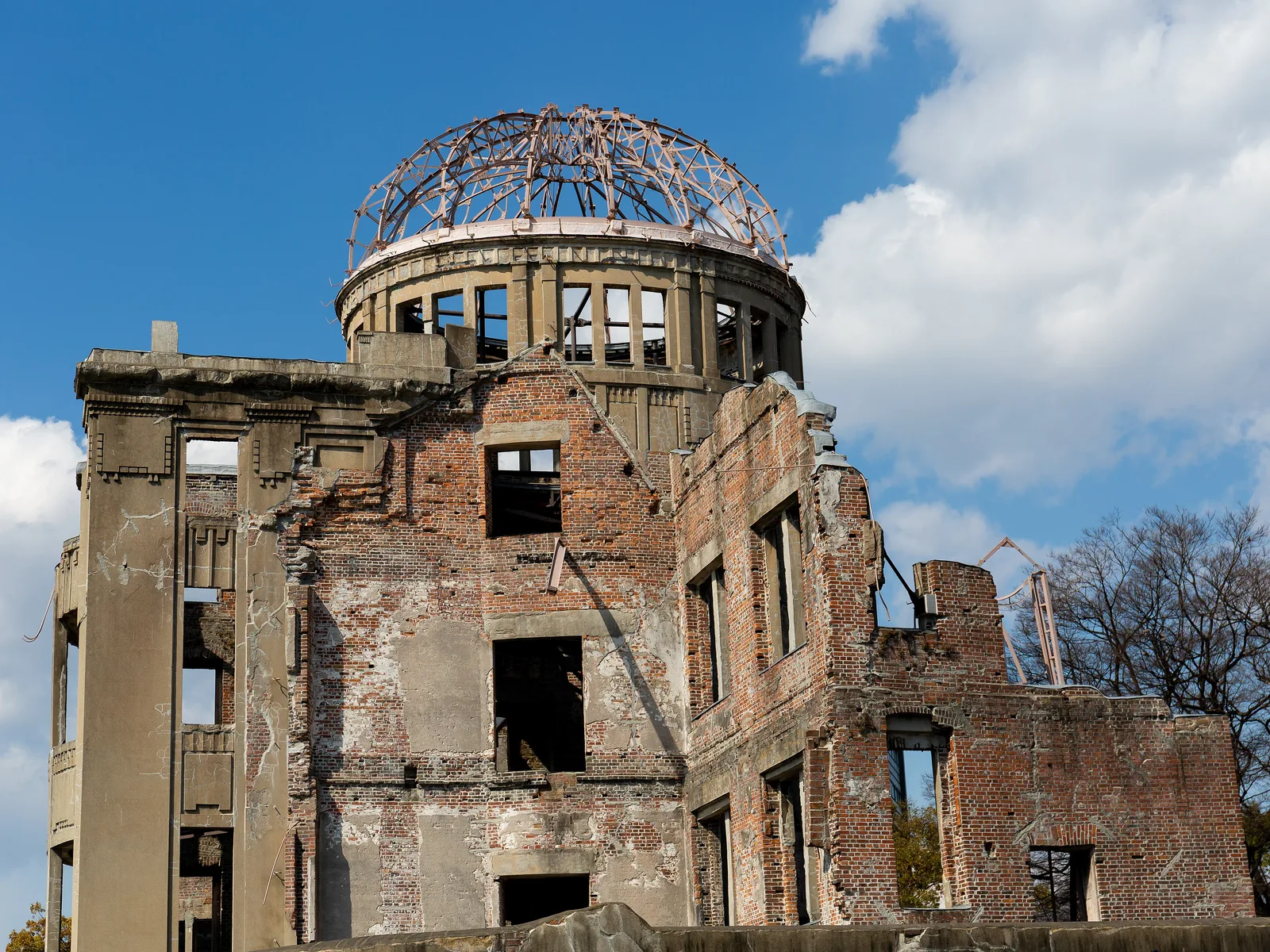 The Atomic Bomb Dome in Hiroshima