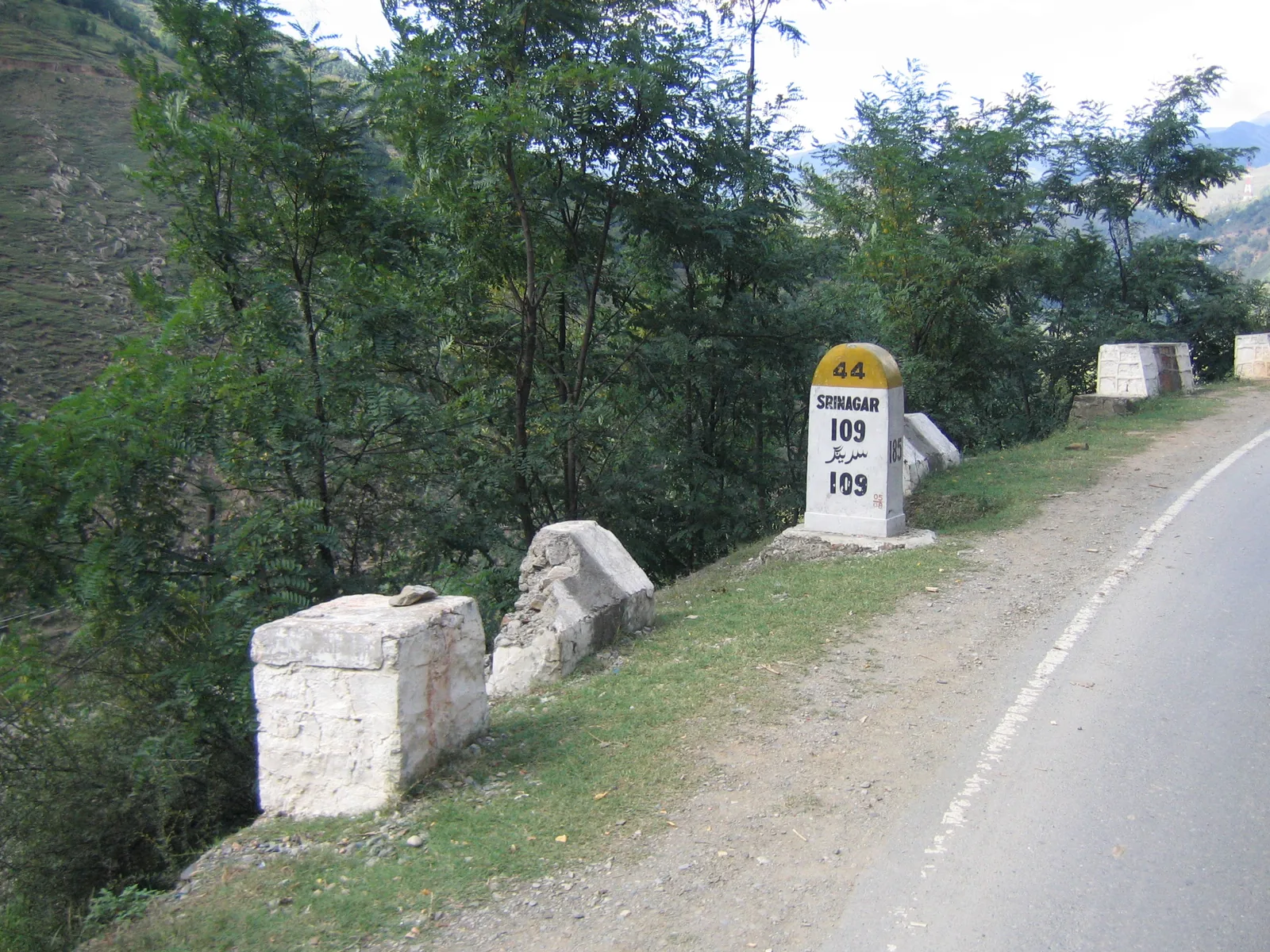 NH 44 in Ramban district, Kashmir Patnitop to Jawahar Tunnel views