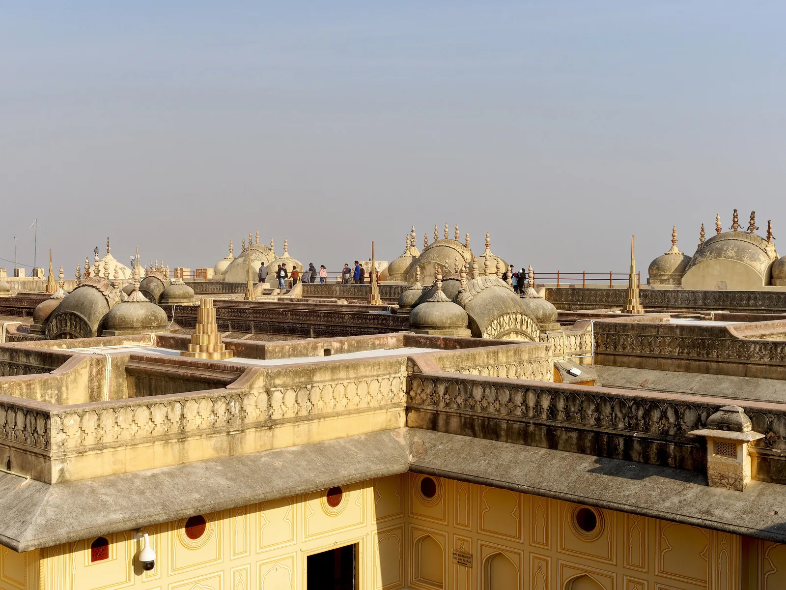 Roof of Nahargarh Fort in Jaipur