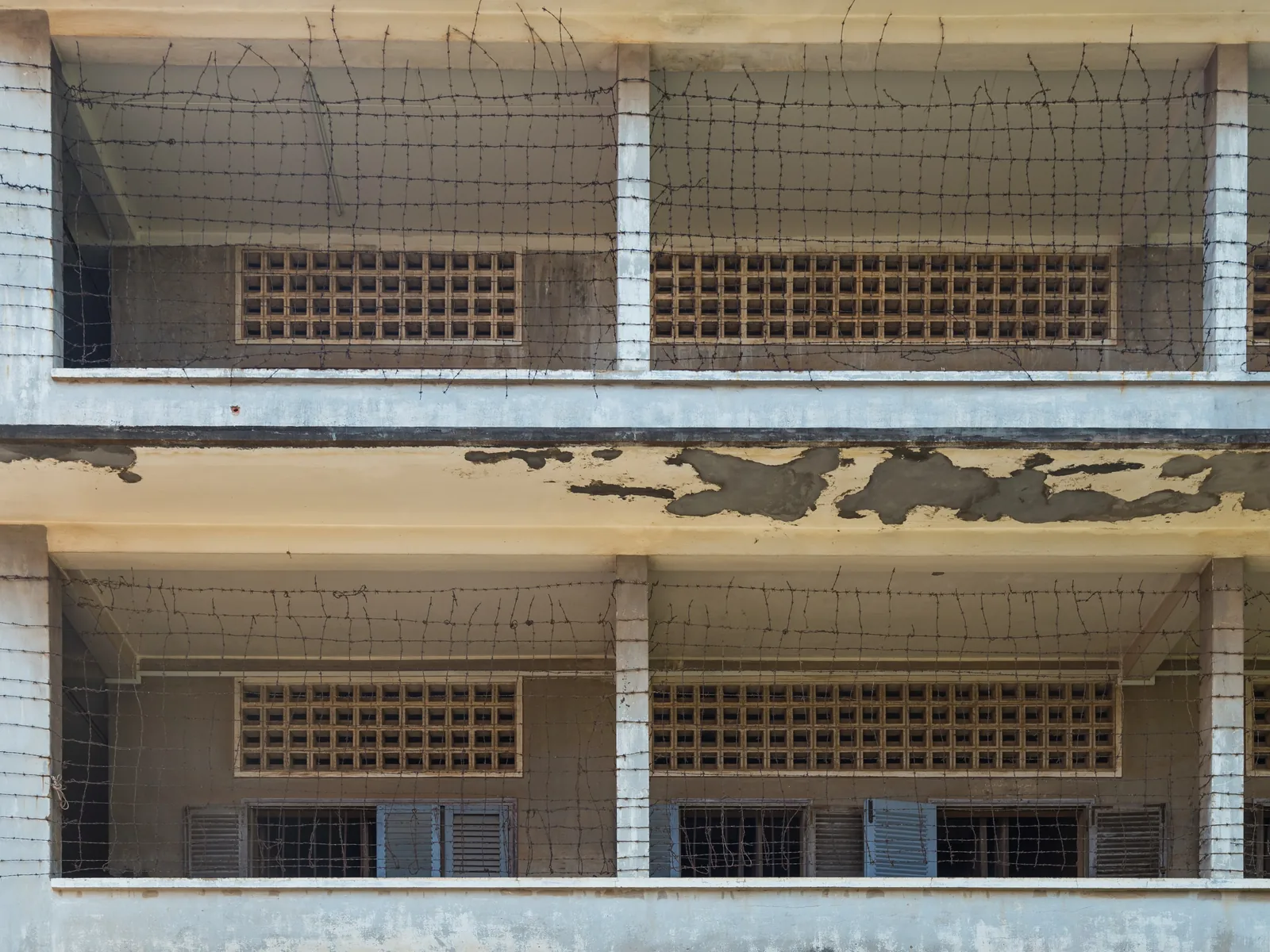 Building C. Tuol Sleng Genocide Museum. Phnom Penh, Cambodia