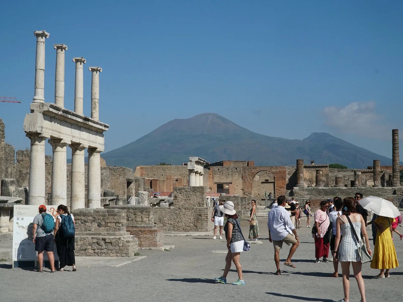 Forum in Pompeii